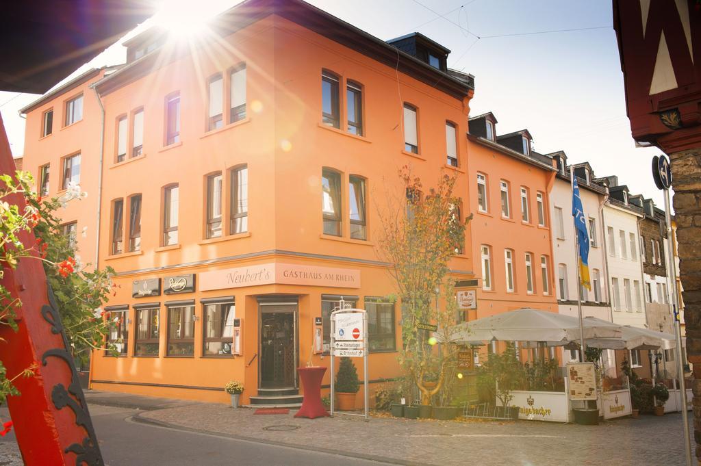 Hotel Neubert`s Gasthaus am Rhein Lahnstein Exterior foto